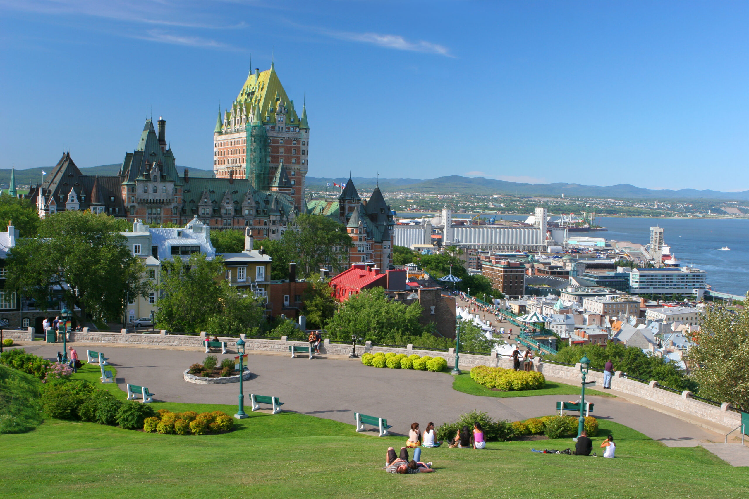 July in Quebec City